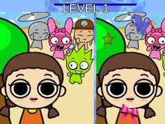 Game Sprunki and Squid Game Difference