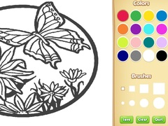 Game Butterfly Coloring Book For Kids