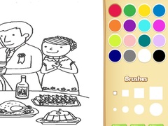 Game Wedding Coloring Book for Kids