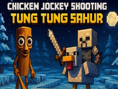 Game Chicken Jockey Shooting Tung Tung Sahur