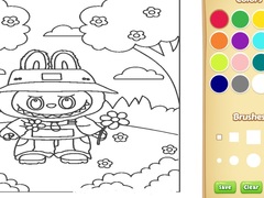 Game Labubu Coloring Book For Kids