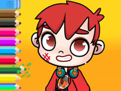 Game Coloring Book: Avatar World Schoolboy
