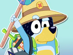 Game Jigsaw Puzzle: Bluey Happy Father's Day