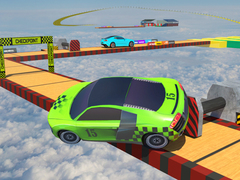 Game Real Impossible Sky Tracks Car Driving