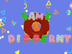 Game Same & Different Donut