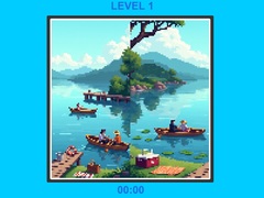 Game Pixel Slide Puzzle