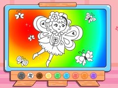 Game Coloring Book: Floral Dance