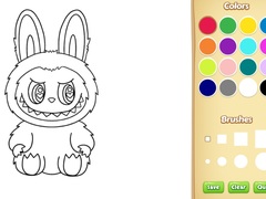Game Labubu Coloring Book