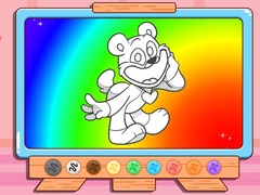 Game Coloring Book: Bobby BearHug