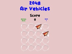 Game 2048 Air Vehicles