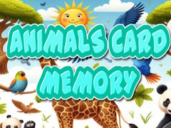 Game Animal cards memory