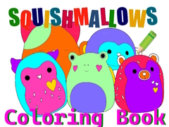 Game Squishmallow Coloring Book