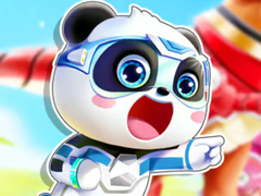 Game Jigsaw Puzzle: Baby Panda Robot Team