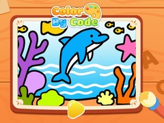 Game Color By Code: Dolphin