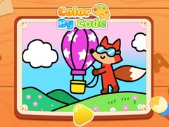 Game Color By Code: Hot Air Balloon