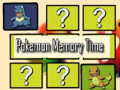 Game Pokemon Memory Time