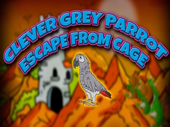 Game Clever Grey Parrot Escape from Cage