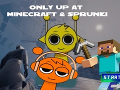 Game Only Up At Minecraft & Sprunki