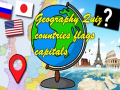 Game Geography Quiz countries flags capitals