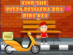 Game Find the Pizza Delivery Boy Bike Key