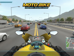 Game Moto Bike Highway Racing Game