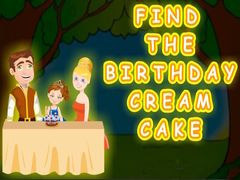 Game Find the Birthday Cream Cake