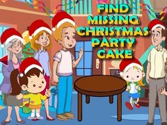 Game Find Missing Christmas Party Cake