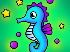 Game Seahorse Coloring