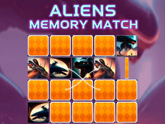 Game Aliens Memory Match