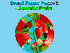 Game Round jigsaw Puzzle 2 - Assemble Fruits
