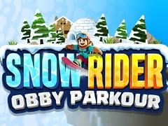 Game Snow Rider Obby Parkour