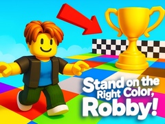 Game Stand on the Right Color, Robby!