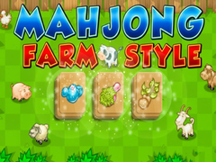 Game Mahjong Farm Style