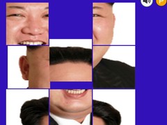 Game Kim Jong Un Tile Puzzle