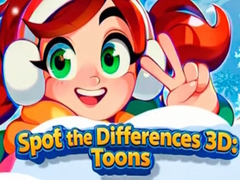 Game Spot the Differences 3D: Toons