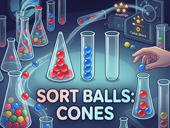 Game Sort Balls: Cones