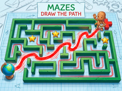 Game Mazes Draw The Path