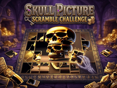 Game Skull Picture Scramble Challenge