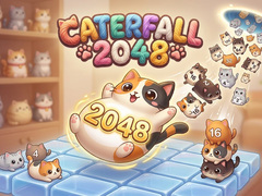 Game Caterfall 2048