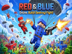 Game Red & Blue: Online. Build! Destroy! Fight!