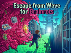 Game Escape from Wave for Brainrots