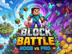 Game Block Battle - Noob vs Pro