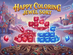 Game Happy Coloring Jewel Sort