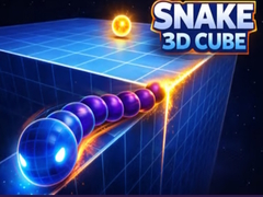 Game Snake 3D Cube