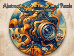 Game Abstractions Relaxing Round Puzzle