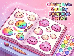 Game Coloring Book: Squishy Dumplings NeeDoh