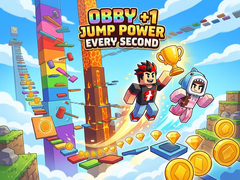 Game Obby +1 Jump Power Every Second
