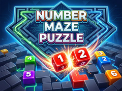 Game Number Maze Puzzle