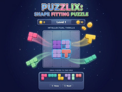 Game Puzzlix: Shape Fitting Puzzle