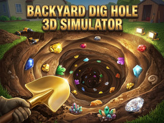 Game Backyard Dig Hole 3D Simulator